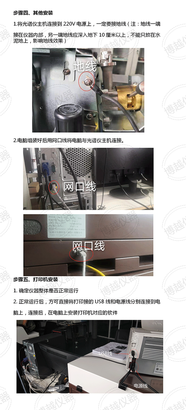 5代光譜分析儀安裝現(xiàn)場(chǎng)示意圖